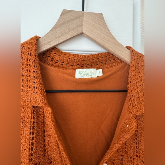 Spartina 449 Bettina Polo Dress Pecan nwot - Picture 4 of 9